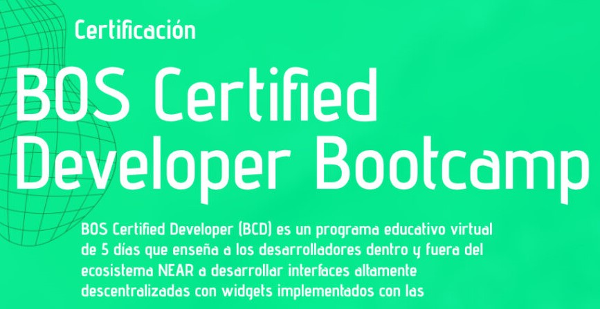 Blockchain Operating System (BOS) Certified Developer Bootcamp (Español) BOS_01